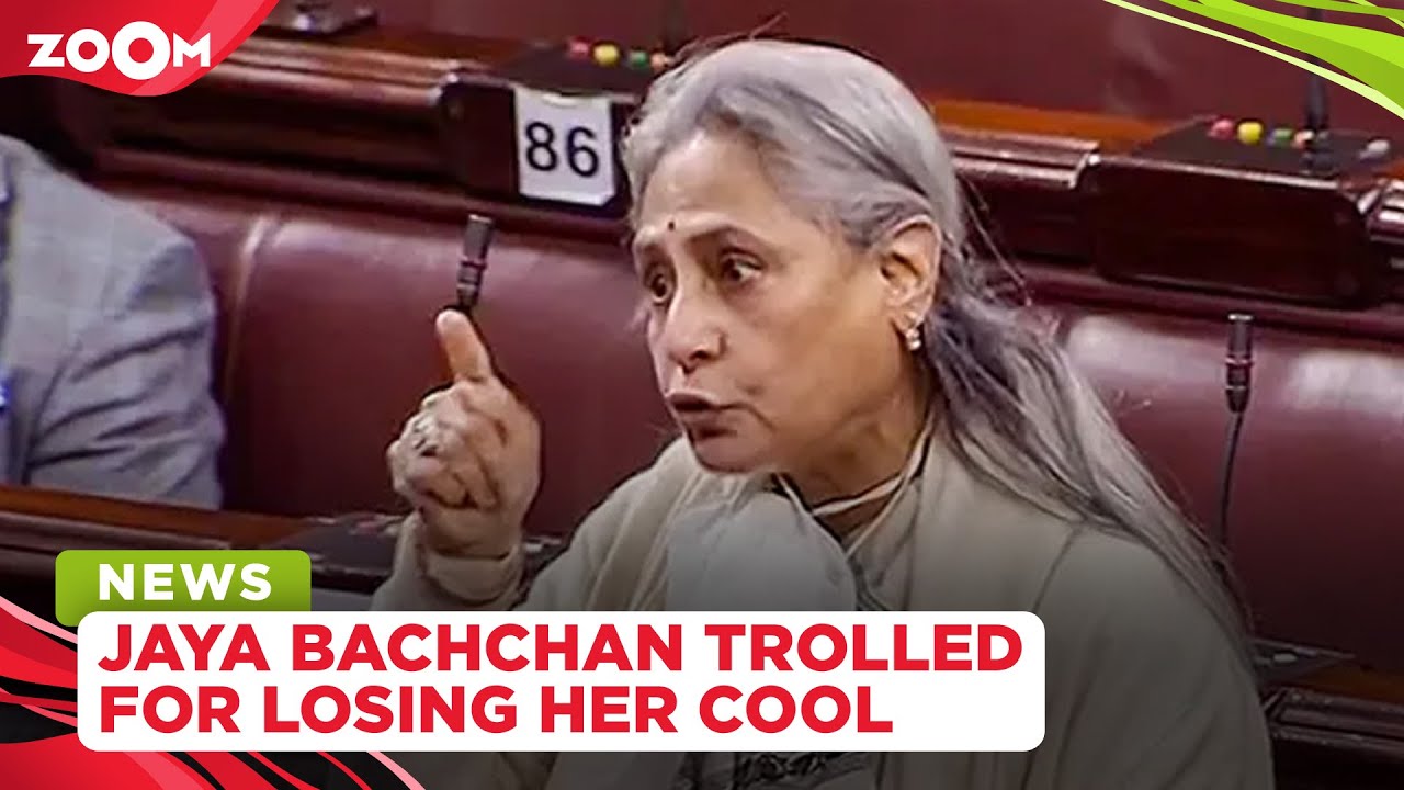 Jaya Bachchan mercilessly TROLLED after she loses her cool in Parliament