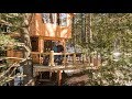 Walker Pond Treehouse Tour: For Rent Tour in Newport Vermont