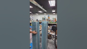 Massive 10 ft Tall Lego Skyscraper