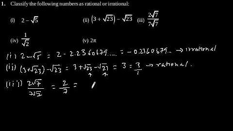 CBSE Class-9 Maths NCERT solution - Number system - Exercise 1.5 - Problem 1
