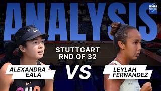 EALA vs FERNANDEZ - Round of 32 - Stuttgart Grand Prix - Analysis