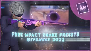 After effects Giveaway Free Impact  Preset pack | BLEZR