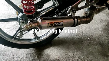 knalpot rx king kolong kobra RCB stainless