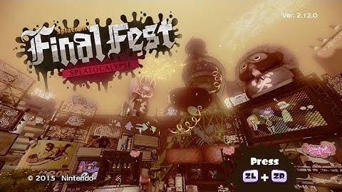 Custom Splatfest - Chaos vs Order - Splatoon 1