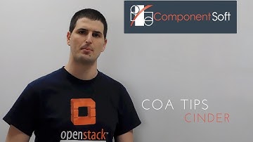 COA Tips: Cinder the OpenStack Block storage