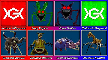 Nextbots in Playground Mod New Laser Weapon,All New Zoochosis Infected In Hotel Portals Gameplay|B12