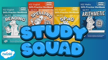 Study Squad | KS2 Maths SATs Practice Workbooks