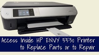 Taking Apart HP ENVY 5532 Printer for Parts or Repair 5530 5535