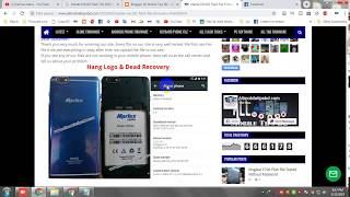 Marlax MX102 Flash File Firmware MT650 2ND LCD Fix Hang Logo & Dead Recovery Firmware File