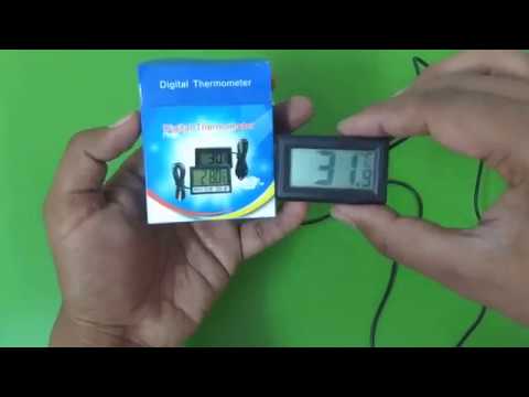 Wildlead mini display LCD termometro digitale con sonda Fish Tank frigorifero Temperatura