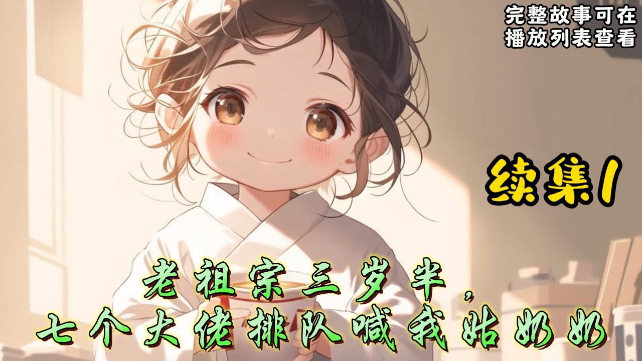 cc字幕、《老祖宗三岁半，七个大佬排队喊我姑奶奶》续集1：玄学团宠三岁半爆笑豪门叶家从警局接回来一个三岁半的奶娃娃。谁知叶家全体大佬开口就喊姑奶奶！小姑奶奶会算命，会画符会捉鬼。#小说推文 #漫画解说