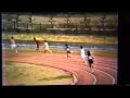 1985年 第38回福島県総合体育大会陸上競技会いわき地区予選 4×100MR　予選　勿来　草野博幸