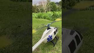 3D Bell 206 Helicopter Fail Aparts On Middle Air . Be Aware Good Trex 450 Remote A Dx6I Ert