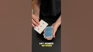 Card At Any Number - Advanced Card Trick Tutorial #magic #tricks #tutorial