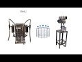 Small Scale water bottle Packing Machine | water plant | liquid filling machine, cap sealing machine