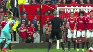Dimitri Payet Brilliant Freekick Goal of Season vs Manchester