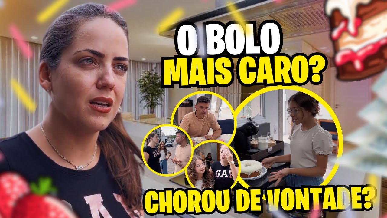Minha cunhada teve coragem de cobrar um absurdo num bolo só porque minha filha estava com vontade!