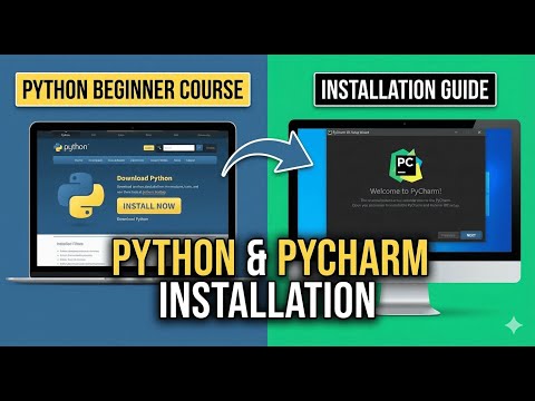Python Tutorial for begginers | Python Installation | PyCharm