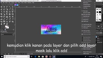 Tutorial Floating Logo Software Gimp