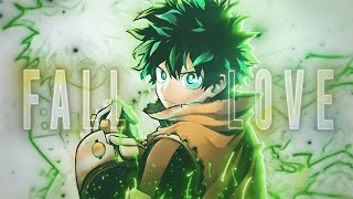 My Hero Academia Amv - Fall In Love Again Boku No Hero Finale 4K