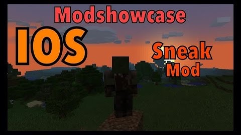 Mcpe 0.9.5, IOS Sneak Mod Showcase!