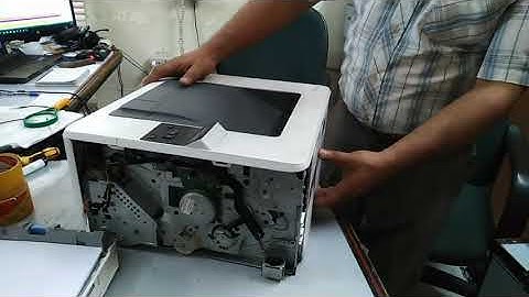 How to Fix HP LaserJet 402dn output bin paper jam and resolution