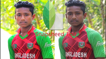 Best Color Effect Photo With Android App 2018 | Snapseed Editing Tutorial