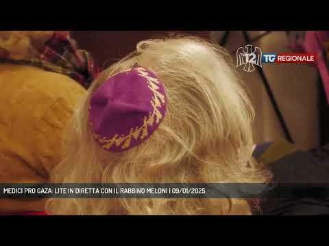 MEDICI PRO GAZA: LITE IN DIRETTA CON IL RABBINO MELONI | 09/01/2025