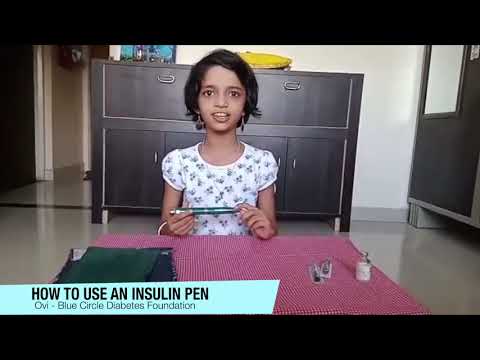 How to use an insulin pen (Marathi) I इन्सुलिन पेन कसे वापरावे I मधुमेह शिकवण्या