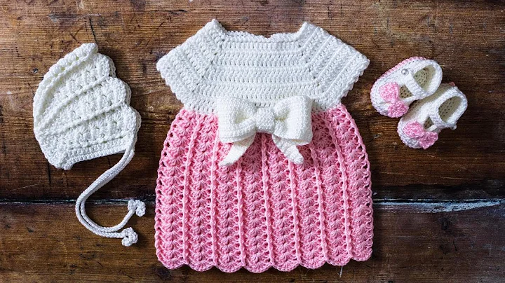 Easy Crochet Baby Dress  (Suitable for Beginners a...