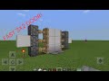 How To Make A 3x2 Door In Minecraft Bedrock! (Simple And Fast!)