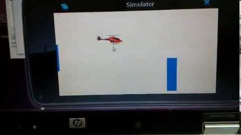 chopper game using QML