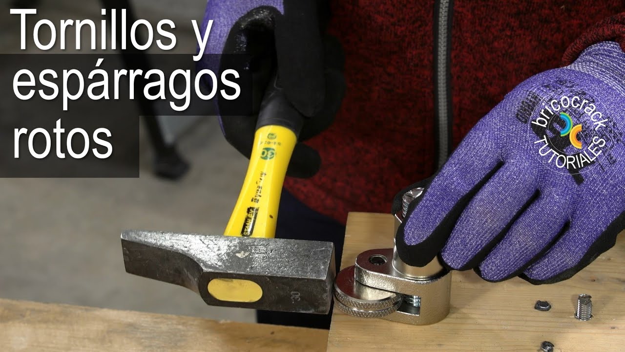 Cómo usar un extractor de tornillos: 12 Pasos