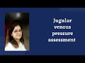 Jugular venous pressure measurement