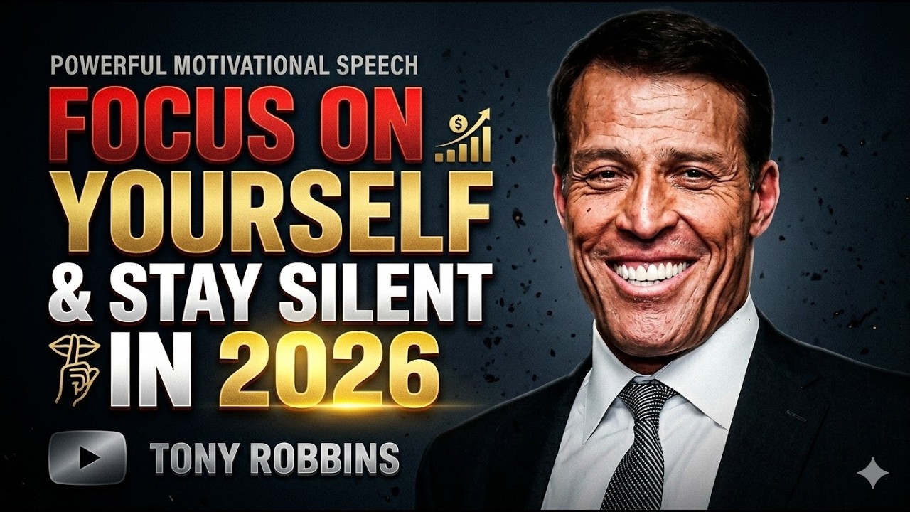 FOCUS ON YOURSELF AND STAY SILENT IN 2026 - Powerful Motivational Speech | Tony Robbins