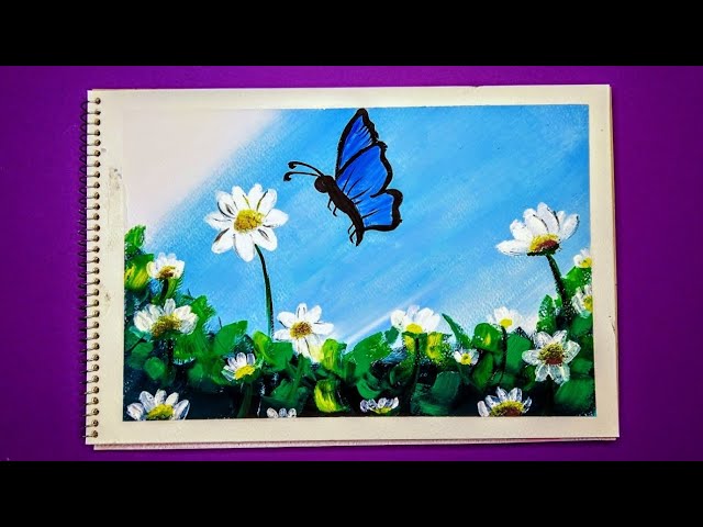 Paint a Butterfly - Pamela Groppe Art - Acrylic Painting for Beginners