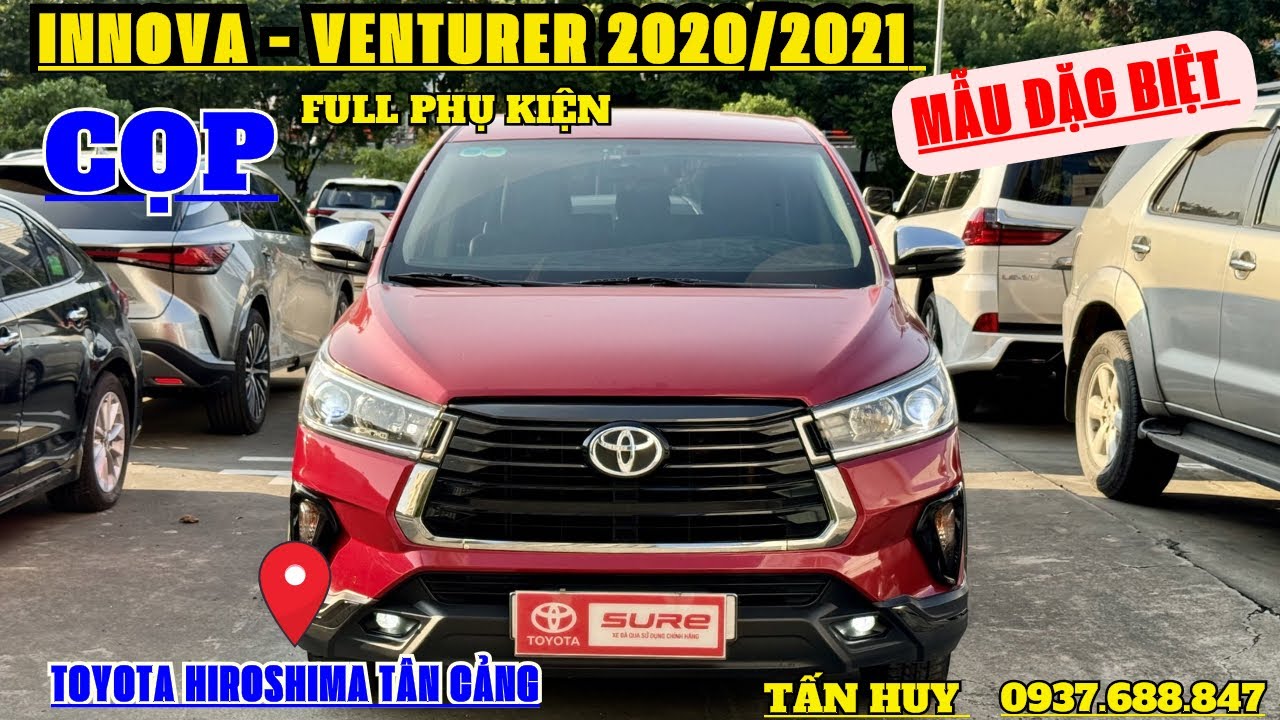 Toyota Innova Venturer 2020 Tự động, Mẫu Mới 2021 Bản đặc biệt | Innova 2021 tự động Toyota Tân Cảng