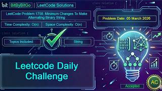 LeetCode Daily Problem Solution (5 March 2026) | C++ | Interview Prep