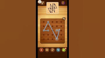 Line Puzzle String Art Ginkgo Level 29 Solution Walkthrough Gameplay