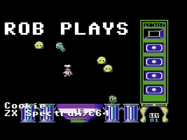 Cookie on ZX Spectrum & Commodore 64 - Rob Plays - YouTube