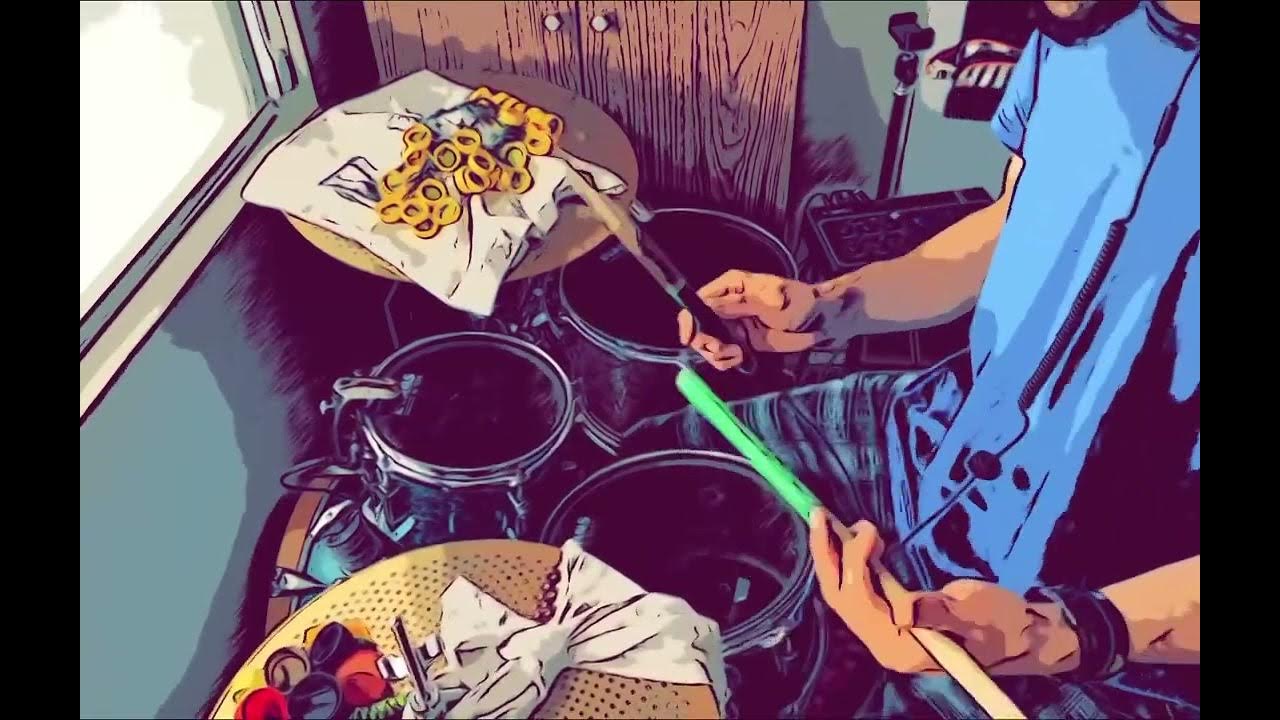 Evans Meshheads Test. EAD10 + 3 Yamaha Triggers & Low Volume Cymbals (Sonor Martini) YouTube