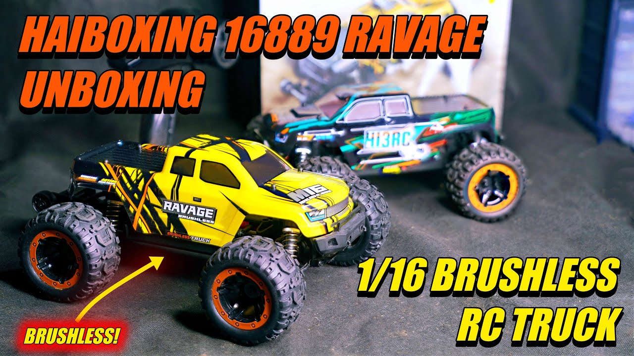 HAIBOXING 16889 Geländewagen RC Car RTR Blau