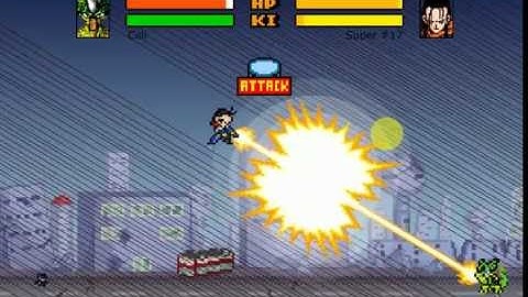 DBZ Devolution: Cell and Cell Jr. v.s. Super 17, android,18,and 16