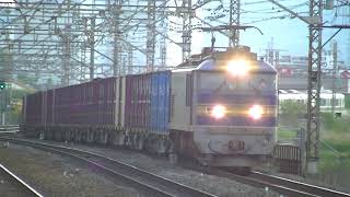 JR貨物 EF510-511号機+コキ  4071レ  南草津(4番のりば)通過
