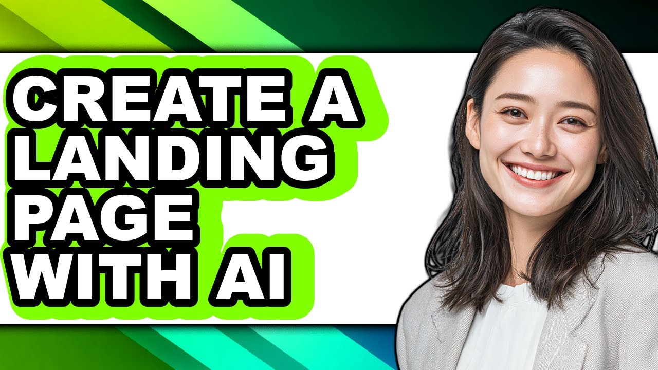 How to Create a Landing Page with Ai - Step by Step - YouTube