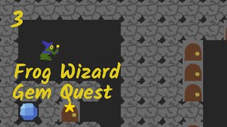 Frog Wizard Gem Quest - Puzzle Game - 3
