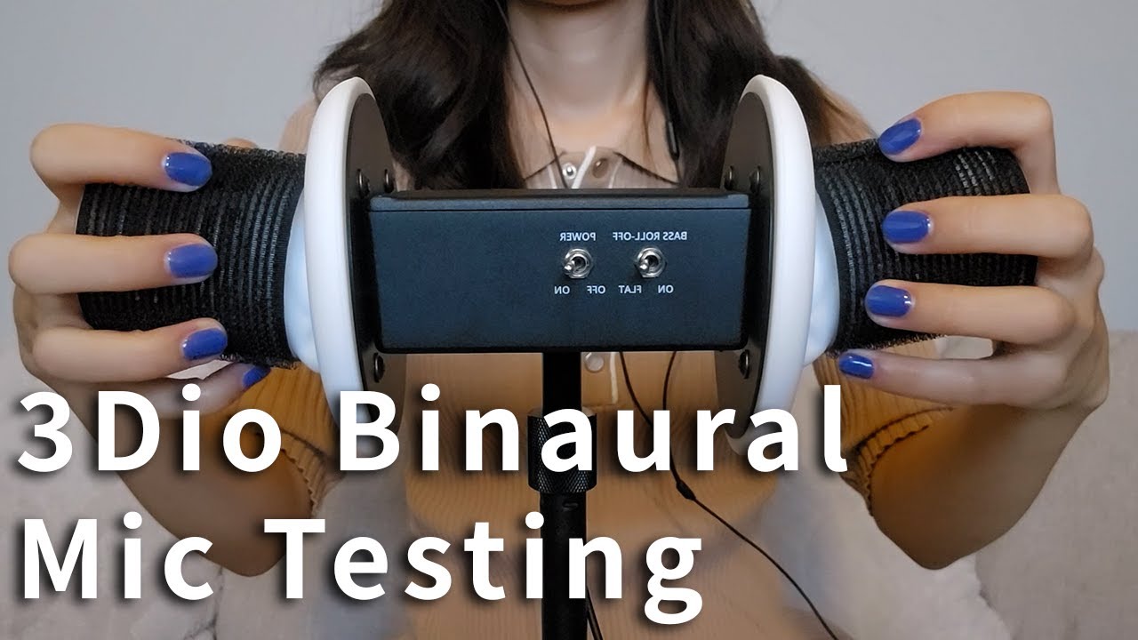 ASMR | 50 Minutes of Realistic Ear Cleaning & Mic Testing 🎧 3Dio Binaural Sounds | No Talking | 귀청소
