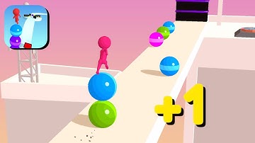 Stack Rider - Balls Gameplay All Levels Android, ios ( Levels 443 - 457 )