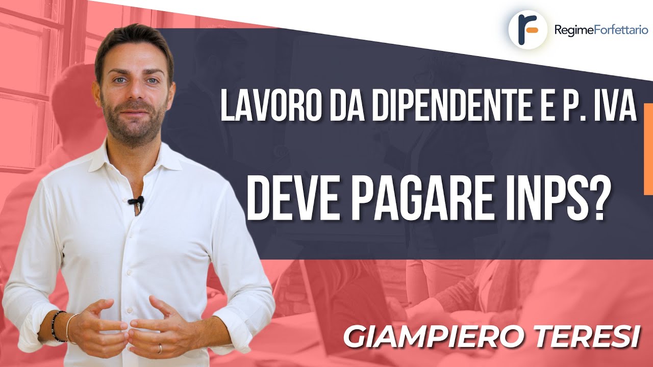 Un Lavoratore Dipendente con partita IVA deve pagare i Contributi INPS?