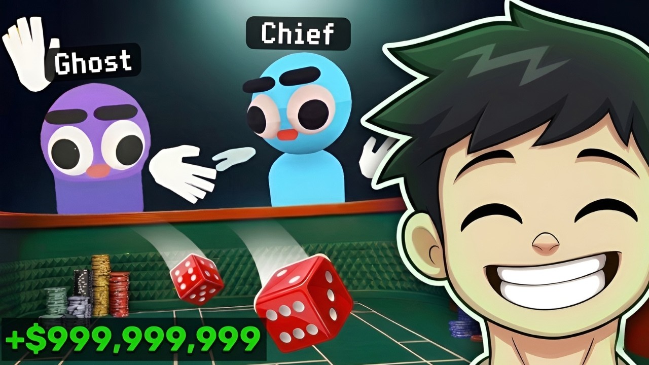 WE GAMBLED EVERYTHING!! 😱😱 - Gamble with Friends Funny Moments